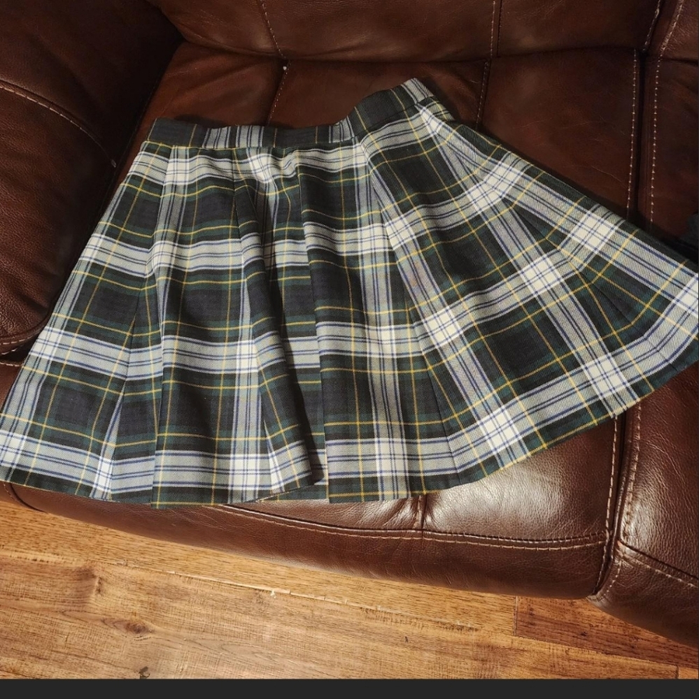 J. Crew plaid skirt sz 4